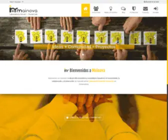 Mainova.es(Espacio social de innovación) Screenshot