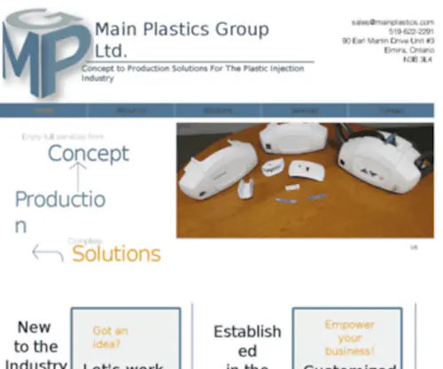 Mainplastics.com(Main Plastics Group Ltd) Screenshot