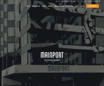 Mainporthotel.com(Inntel Hotels Rotterdam Centre & Mainport overgenomen door Annexum) Screenshot