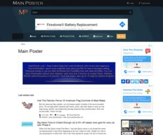 Mainposter.com(Free Online Directory and Classifieds with instant link approval. Post for free) Screenshot