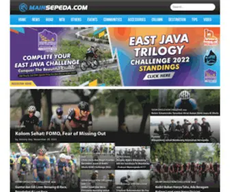 Mainsepeda.com(Situs Berita Sepeda Terkini) Screenshot