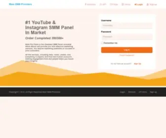 Mainsmmproviders.com(Main Smm Providers) Screenshot