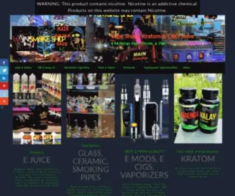 Mainsmokeshop.com(Main Smoke Shop KC) Screenshot