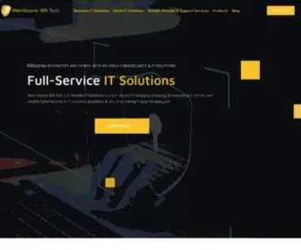 Mainsource365.com(Main Source 365 Tech LLC) Screenshot