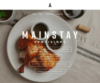 Mainstayprovisions.com(MAINSTAY) Screenshot