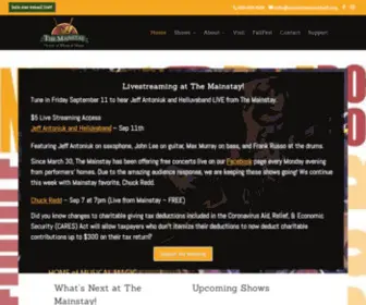 Mainstayrockhall.org(Home of Musical Magic) Screenshot