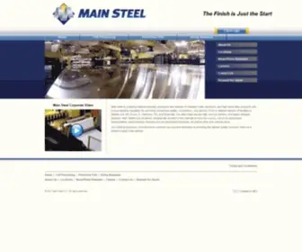 Mainsteel.com(Main Steel) Screenshot