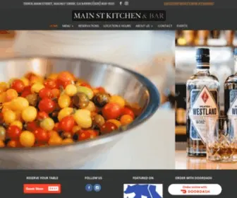 Mainstkitchen.com(Main Street Kitchen Restaurant) Screenshot