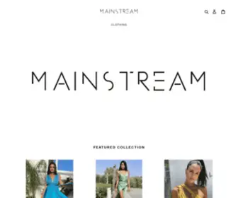 Mainstreamboutiquecy.com(MAINSTREAM BOUTIQUE) Screenshot