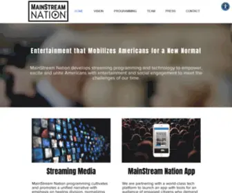 Mainstreamnation.com(MainStream Nation) Screenshot