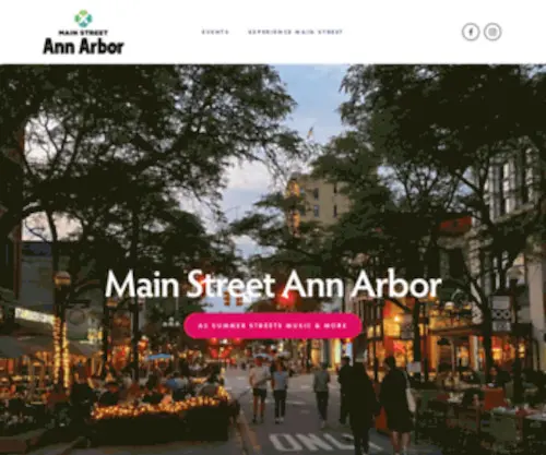 Mainstreetannarbor.org(The Ann Arbor Main Street Area) Screenshot