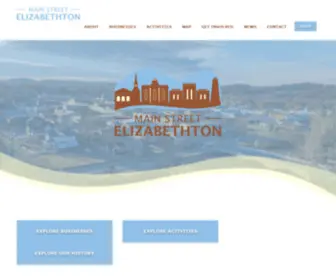 Mainstreetelizabethton.com(Main Street Elizabethton) Screenshot
