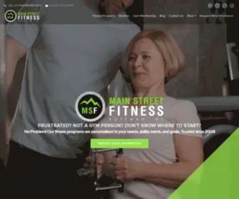 Mainstreetfitness.net(Bozeman Personal Training) Screenshot