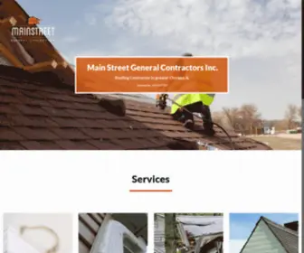 Mainstreetgcinc.com(Main Street General Contractors Inc) Screenshot
