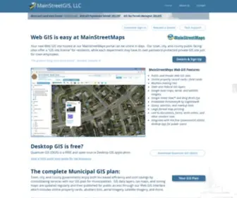 Mainstreetgis.com(CAI Technologies) Screenshot