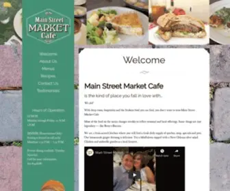 Mainstreetmarketcafe.com(Main Street Market Cafe) Screenshot