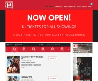 Mainstreetmovies5.com(Main Street Movies 5) Screenshot