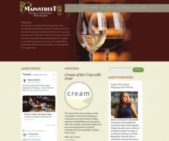 Mainstreetwine.us(Mainstreet Wines) Screenshot