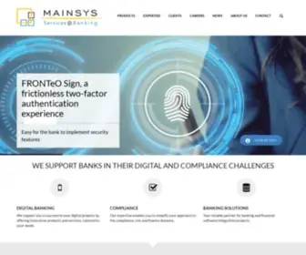 Mainsysgroup.com(MAINSYS Engineering) Screenshot