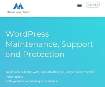 Maintainsupportprotect.com(WordPress Maintain Support Protect) Screenshot