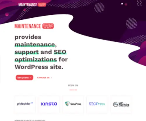 Maintenance-WP.com(🚀) Screenshot