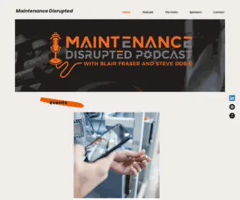 Maintenancedisrupted.com(Maintenance Disrupted) Screenshot