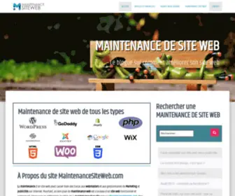 Maintenancesiteweb.com(Maintenance) Screenshot