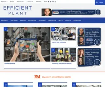 Maintenancetechnology.com(Efficient Plant) Screenshot