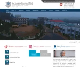 Mainternationalschool.com(Mar Athanasius International School) Screenshot
