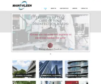 Maintkleen.com(Maint Kleen) Screenshot