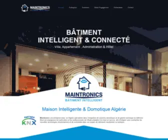 Maintronics.net(Maison Intelligente) Screenshot