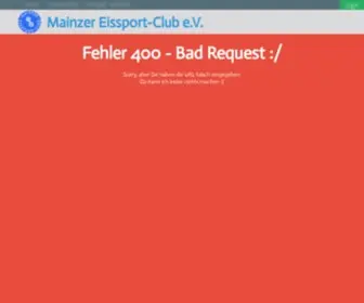 Mainzer-Eissport-Club.de(Mainzer Eissport) Screenshot