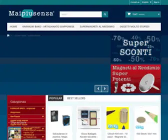 Maipiusenza.com(Idee Regalo Maipiusenza) Screenshot