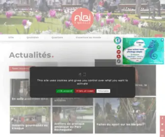Mairie-Albi.fr(Accueil) Screenshot