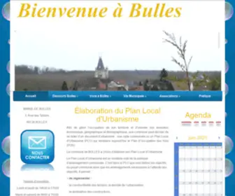 Mairie-Bulles.fr(Mairie de Bulles) Screenshot