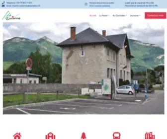 Mairie-Curienne.fr(Le site de la commune) Screenshot