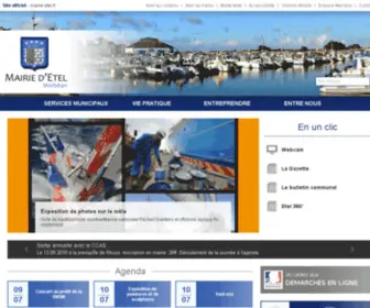 Mairie-Etel.fr(Étel) Screenshot