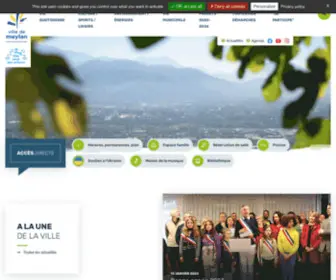 Mairie-Meylan.fr(Accueil) Screenshot