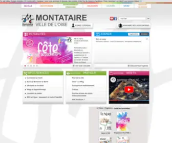 Mairie-Montataire.fr(Mairie Montataire) Screenshot