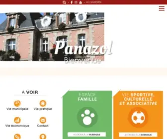 Mairie-Panazol.fr(Ville de Panazol) Screenshot