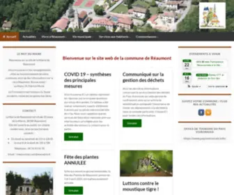 Mairie-Reaumont.fr(Accueil) Screenshot