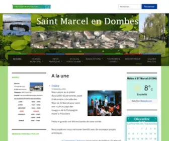 Mairie-Saint-Marcel.fr(Saint Marcel en Dombes) Screenshot