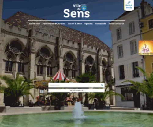 Mairie-Sens.fr(Agenda) Screenshot