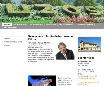 Mairie-Uzos.fr(Mairie-uzos Accueil) Screenshot