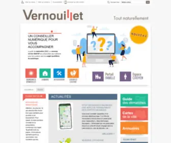 Mairie-Vernouillet.fr(Mairie de Vernouillet) Screenshot