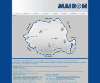 Mairon.ro(MAIRON GALATI SA) Screenshot