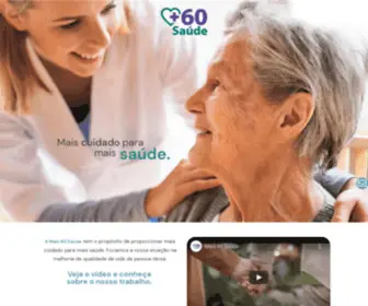 Mais60Saude.com.br(Mais 60 Saúde) Screenshot