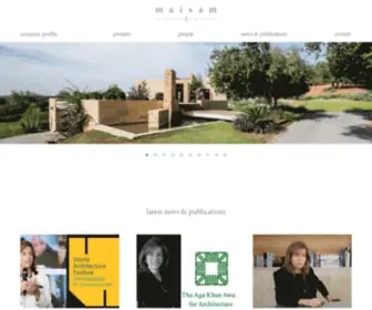 Maisam.com.jo(Architects and engineers) Screenshot