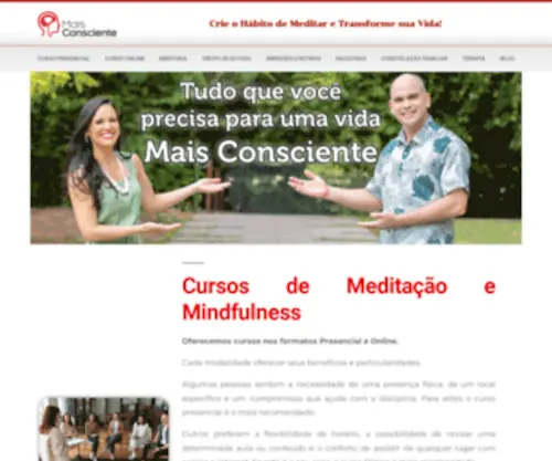 Maisconsciente.com.br(Mais Consciente) Screenshot