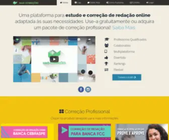 Maiscorrecoes.com.br(Mais Correções) Screenshot